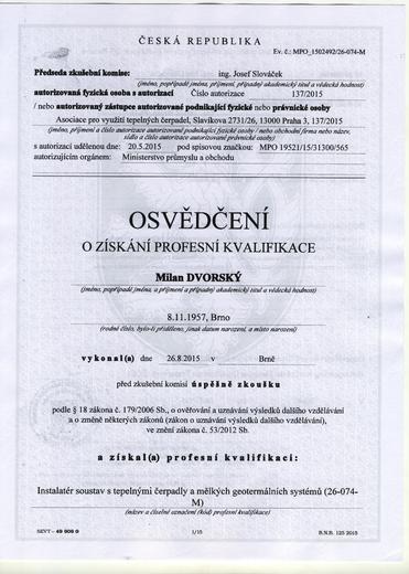 Osvědčení